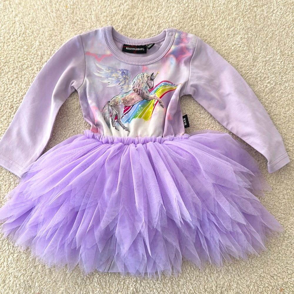 Rock your baby tutu dress new